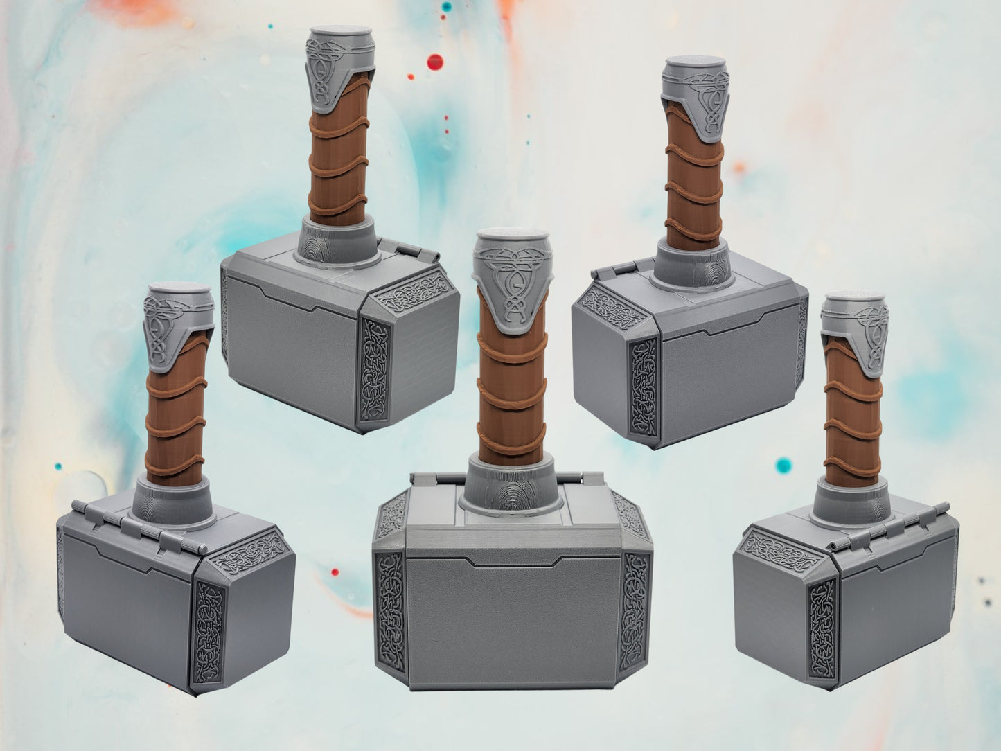 MTG Mjolnir Hammer Deck box for EDH / Commander | Magic the Gathering | Nordic | Snoo3d