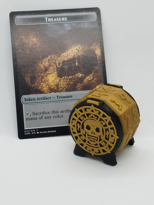 MTG Treasure Token - Life Counter - Magic the Gathering - Anthology - Ratcheting mechanism - Snoo3d