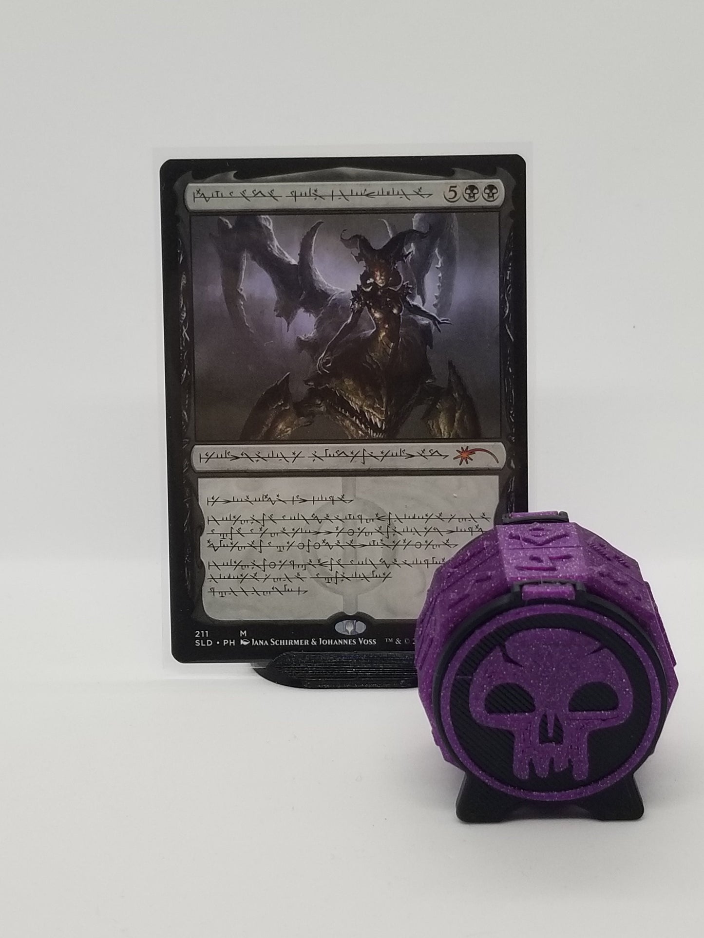 MTG Spindown Life Counters - Swamp - Anthology - Ratcheting mechanism - Snoo3d