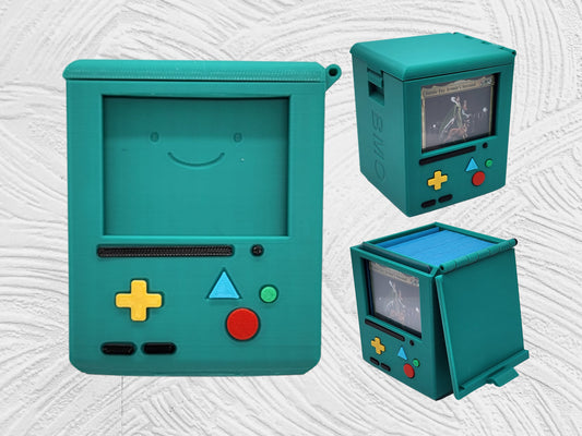 MTG BMO Deck box for EDH/Commander | Adventure Time | Magic the Gathering | GBa | Snoo3d