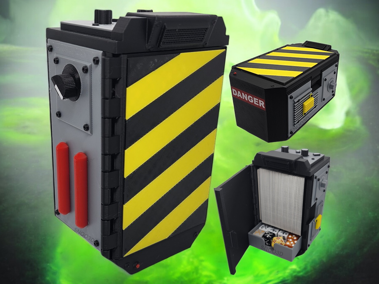 Ghost Trap Commander & TCG Deck Box | Dice Storage