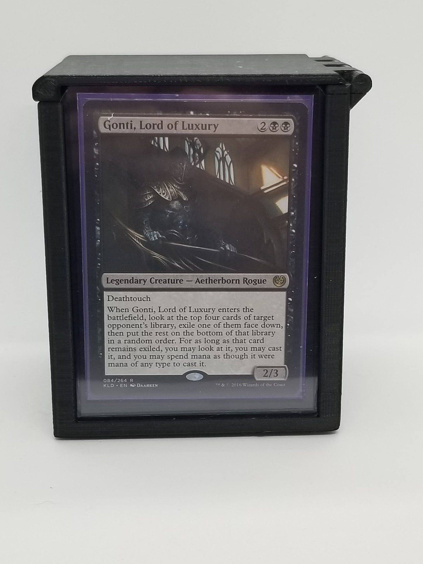 MTG Showcase Deck Box | Toploader Commander | EDH Double Sleeve | Snoo3d