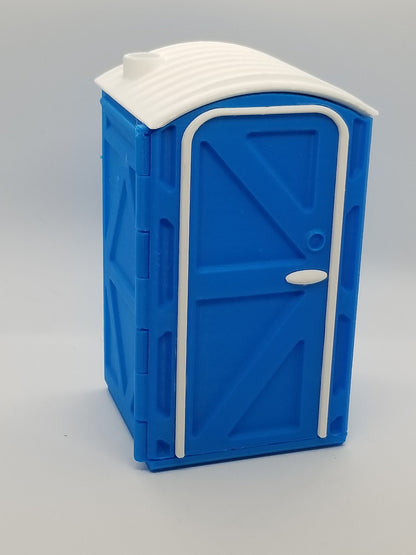 Additional view of the porta-potty deck box for Commander and sleeved TCG cards, image 5.
