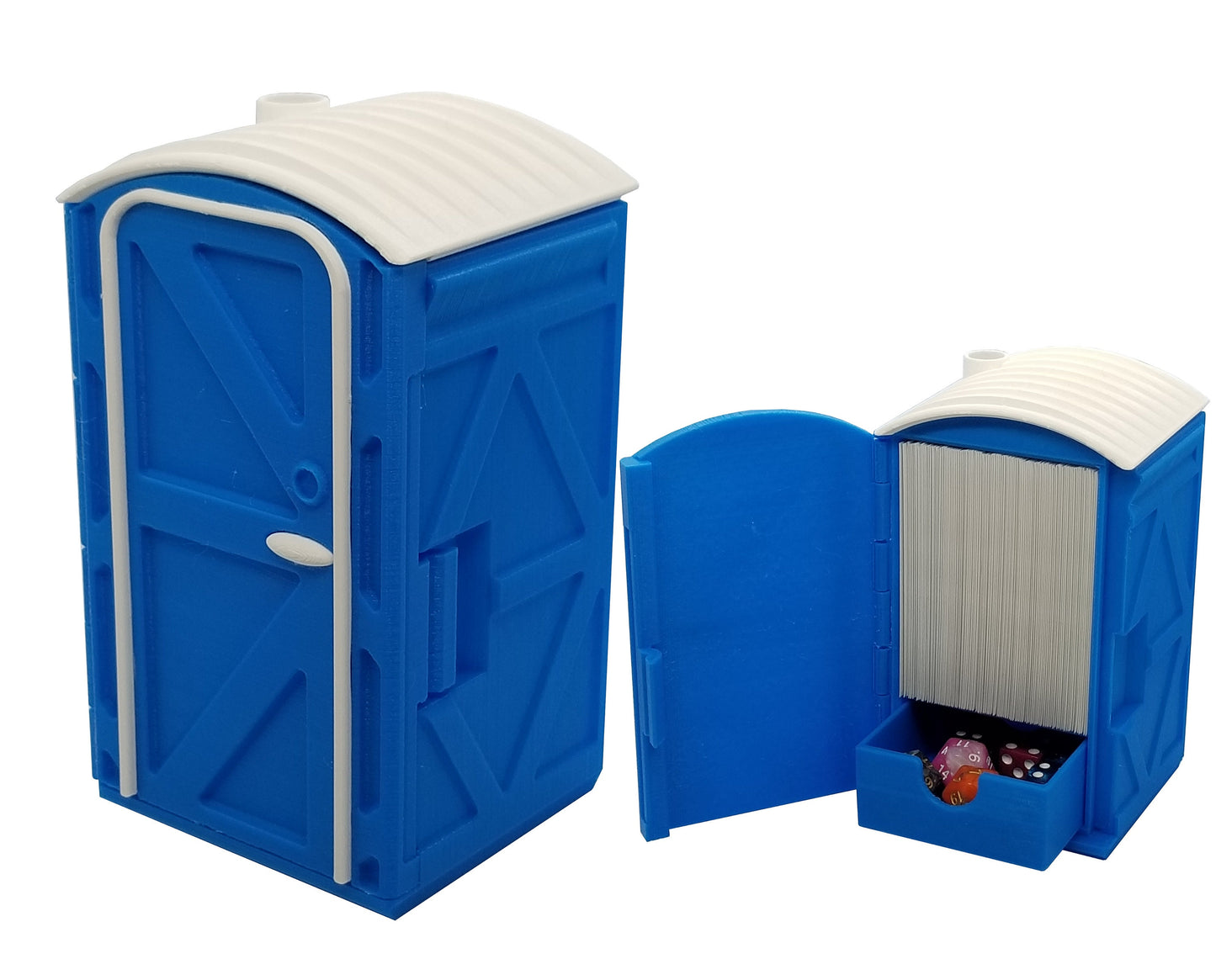 MTG Porta-Potty Deck box for EDH/Commander | Magic the Gathering | Dice Box | Snoo3d