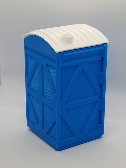 Additional view of the porta-potty deck box for Commander and sleeved TCG cards, image 7.