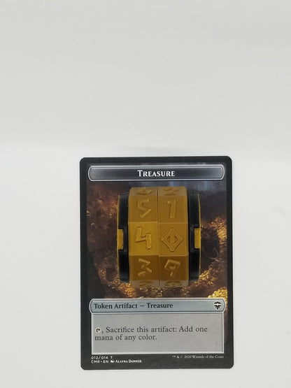 Additional view of Treasure Token D100 Counter, image 3.